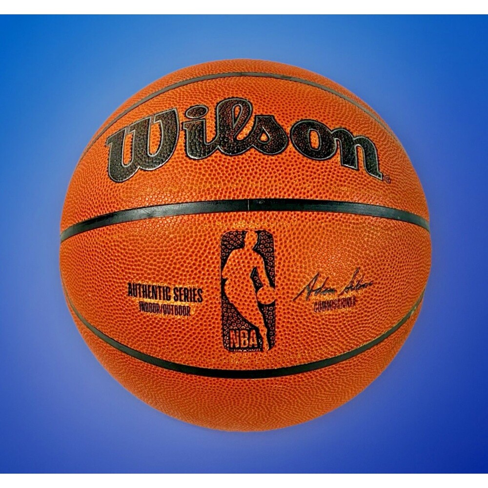 Wilson NBA Authentic Series Official Basketball Adam Silver Signature Size 7